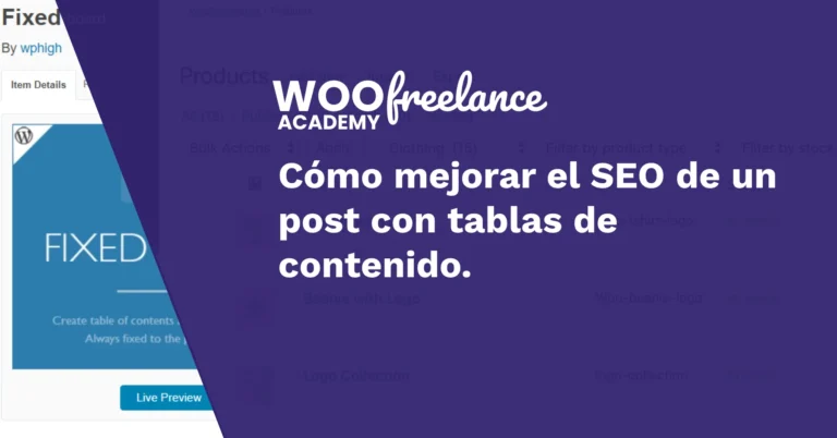 ¿Cómo mejorar el SEO de un post con tablas de contenido?